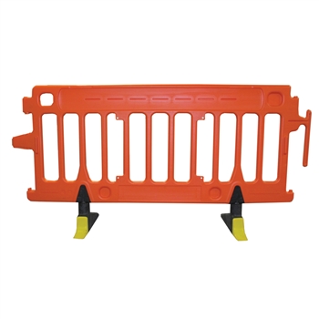 Avalon Crowd Control Plastic Barricade Orange No Sheeting